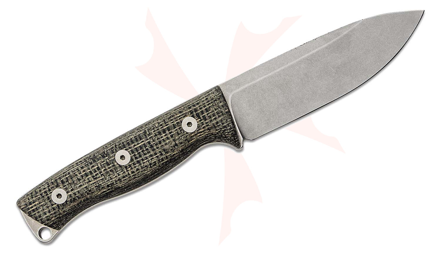 White River Knives Ursus 45 Fixed Blade Knife 4.5" S35VN Stonewashed