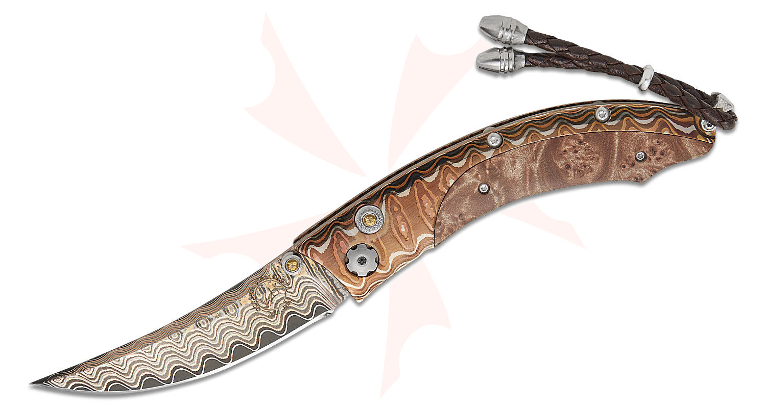 William Henry Persian 'Range Fire' Compact Folding Knife 2.5