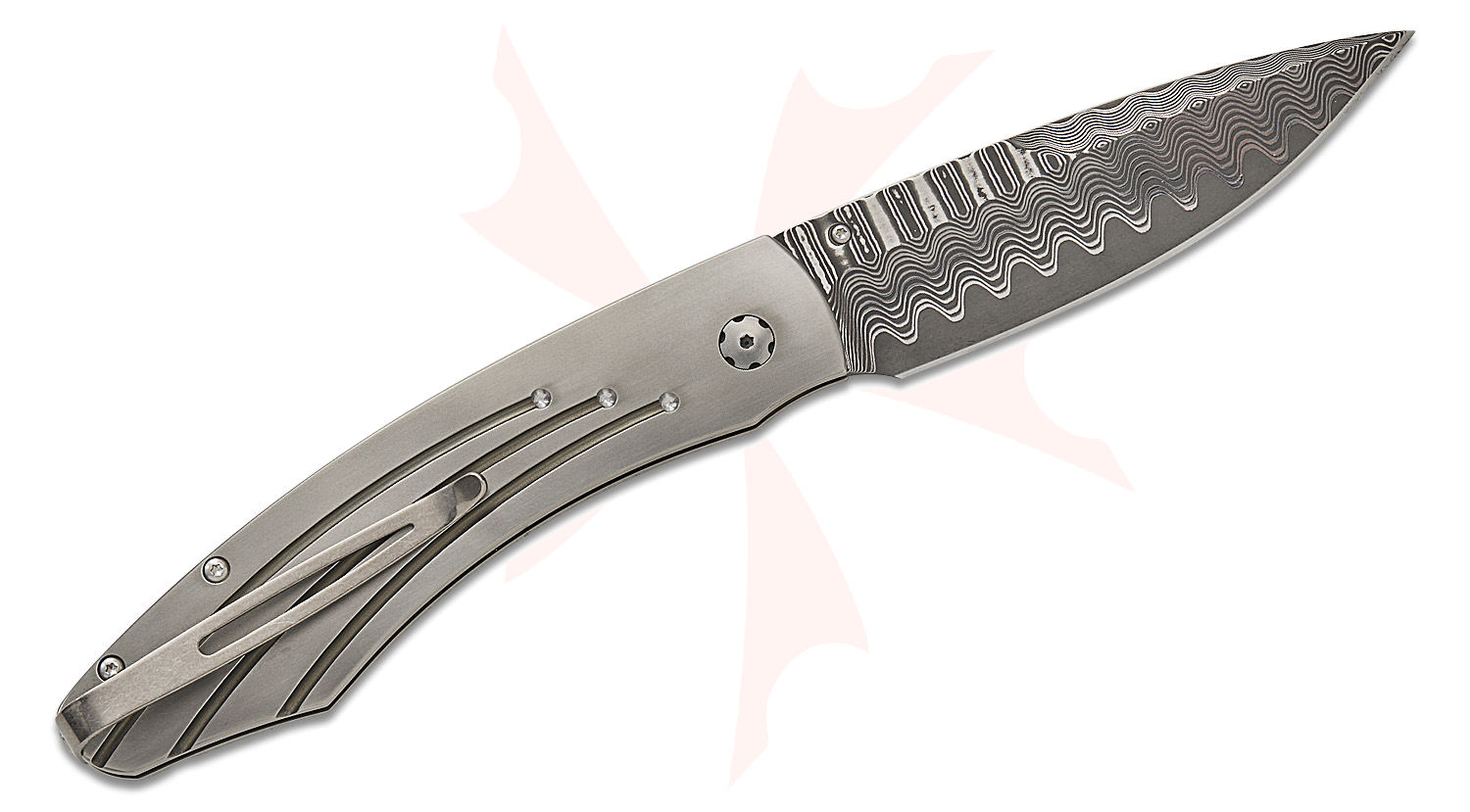 William Henry Spearpoint 'Golden Arch' Folding Knife 3.06