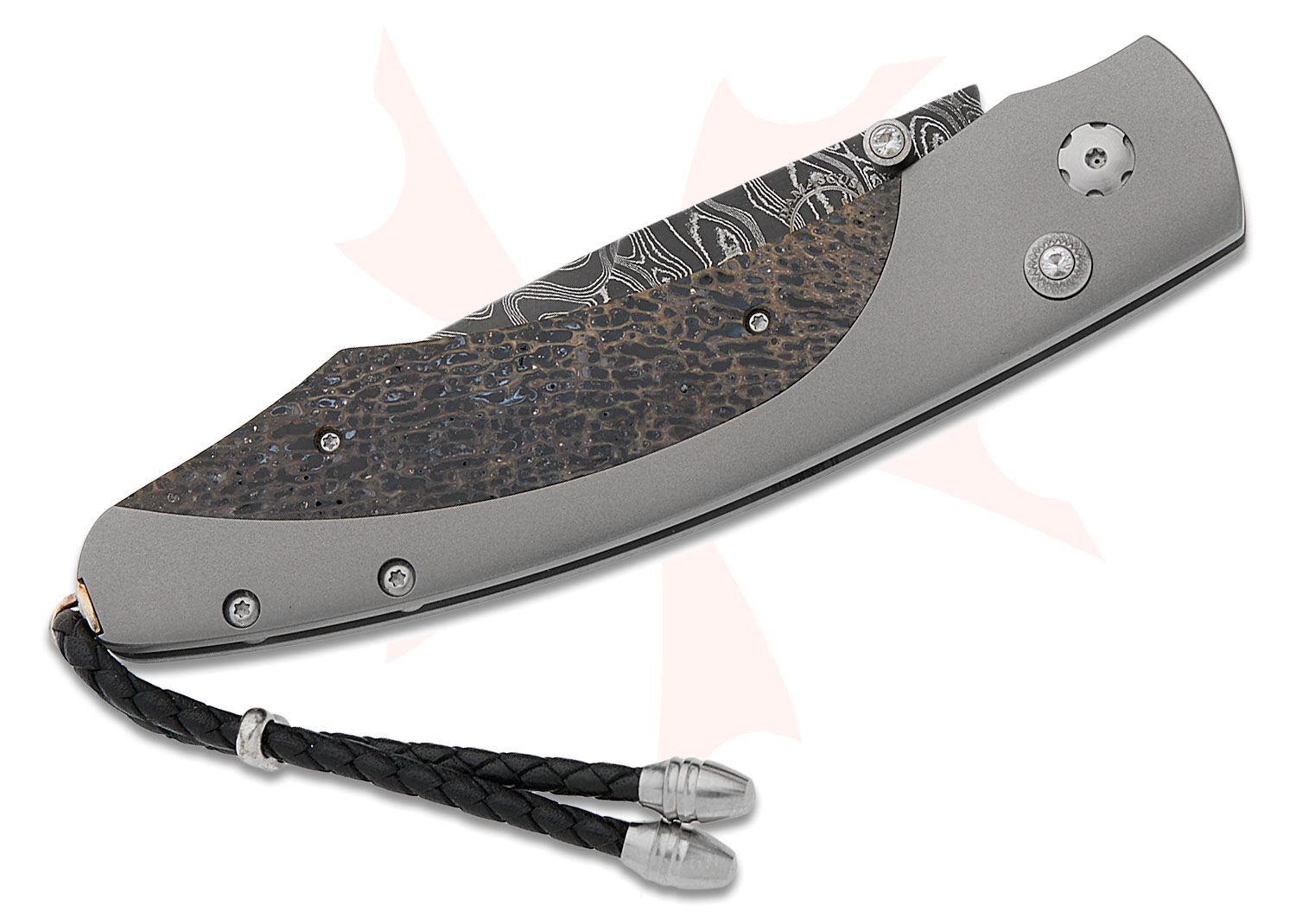 William Henry Spearpoint 'Titan Fossil' Folding Knife 3.06