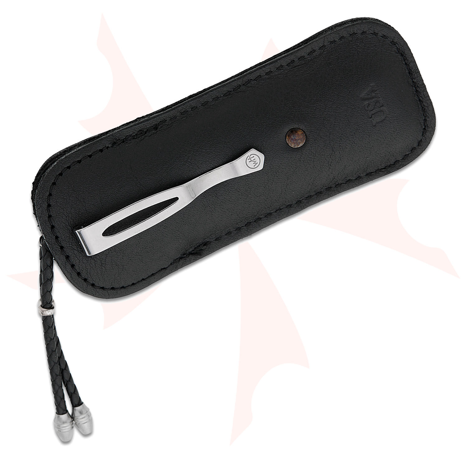 川島ブラインド William Henry Spearpoint 'Titan Fossil' Folding Knife 3.06