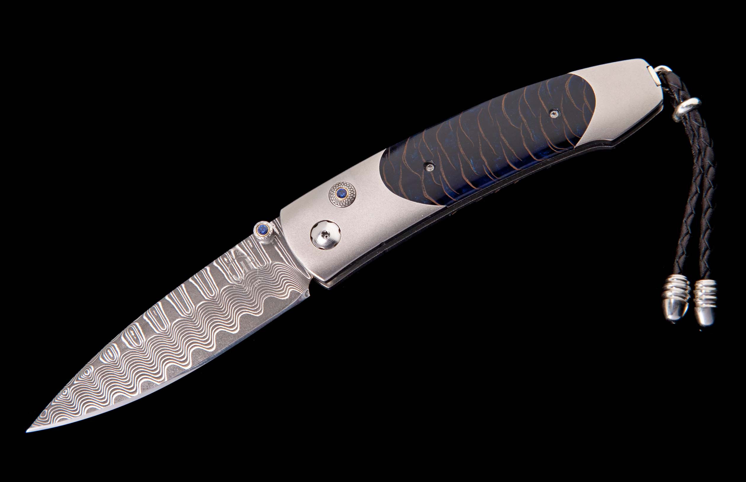 William Henry Monarch 'The Blues' Compact Folding Knife