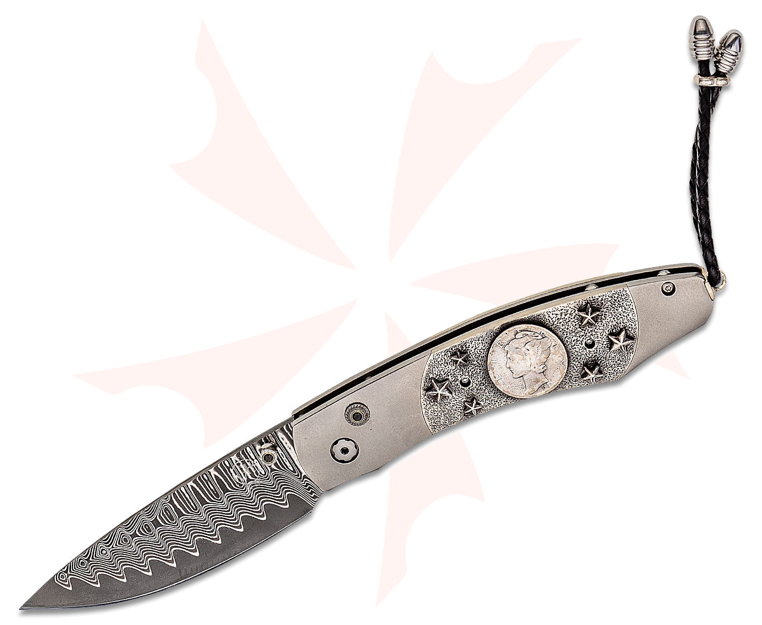 William Henry Spearpoint 'Winged Liberty' Folding Knife 3.06