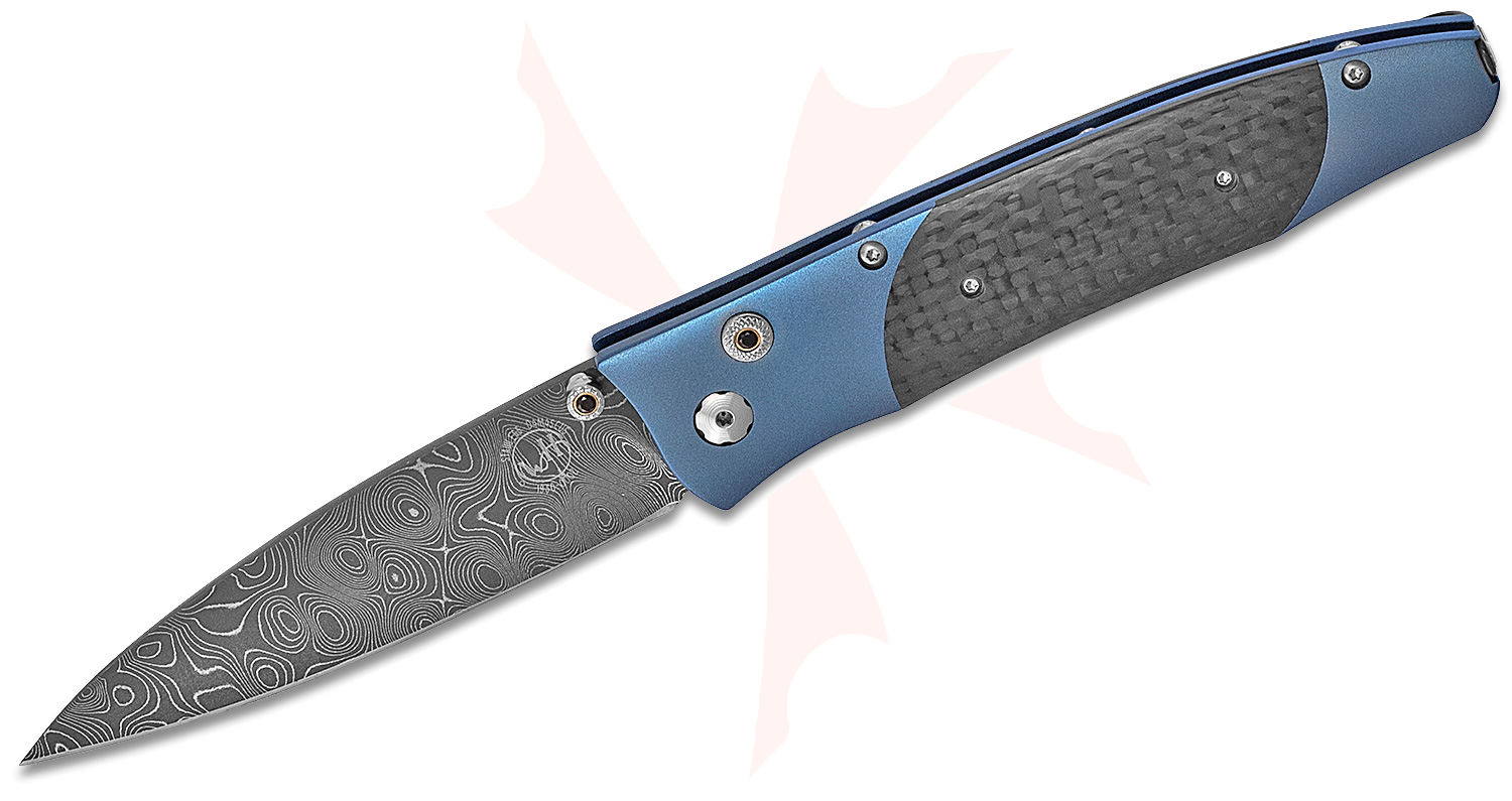 William Henry Gentac 'Blue Flash' Folding Knife 3.25