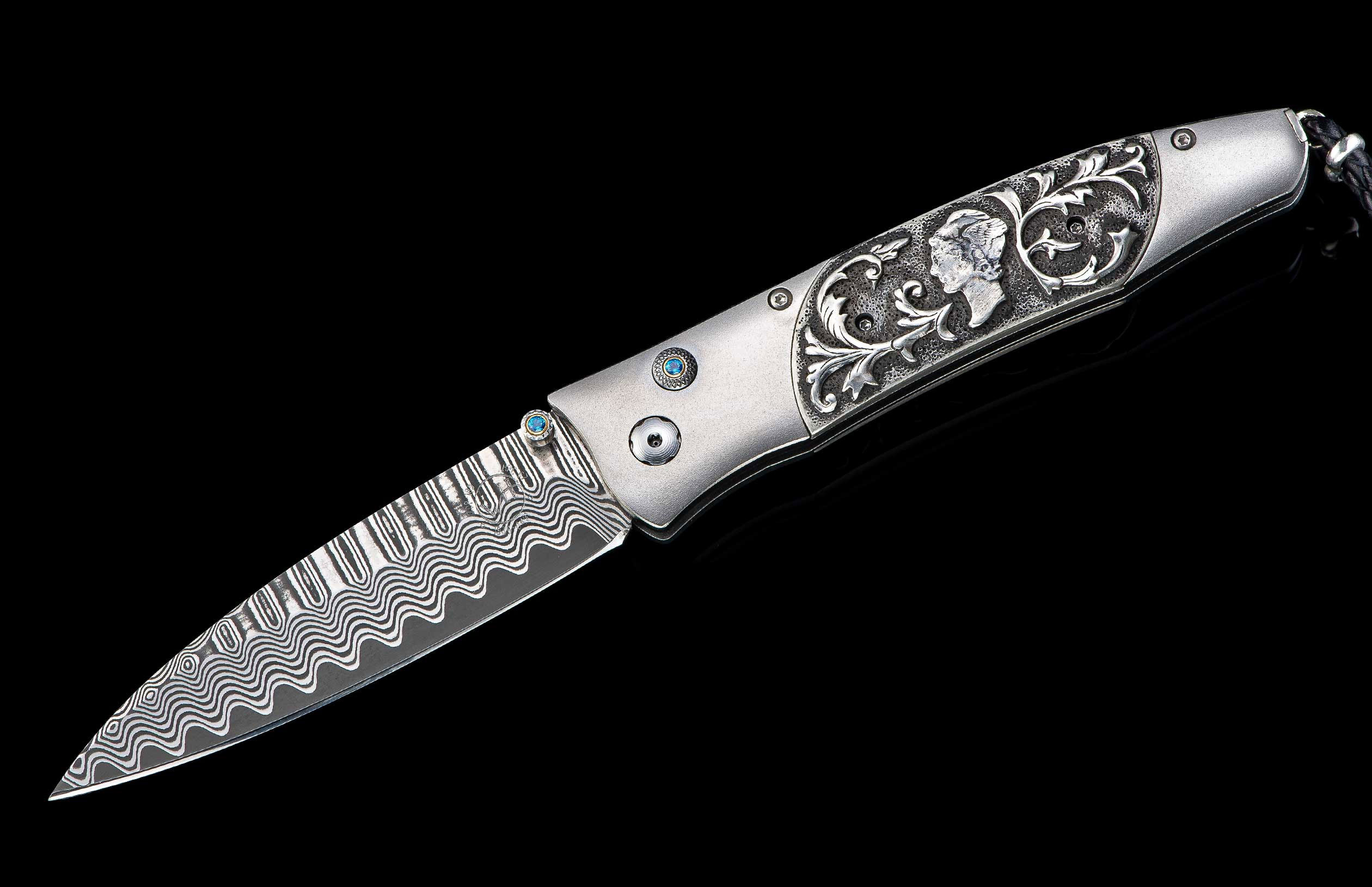 William Henry Gentac 'Quicksilver' Folding Knife 3.25