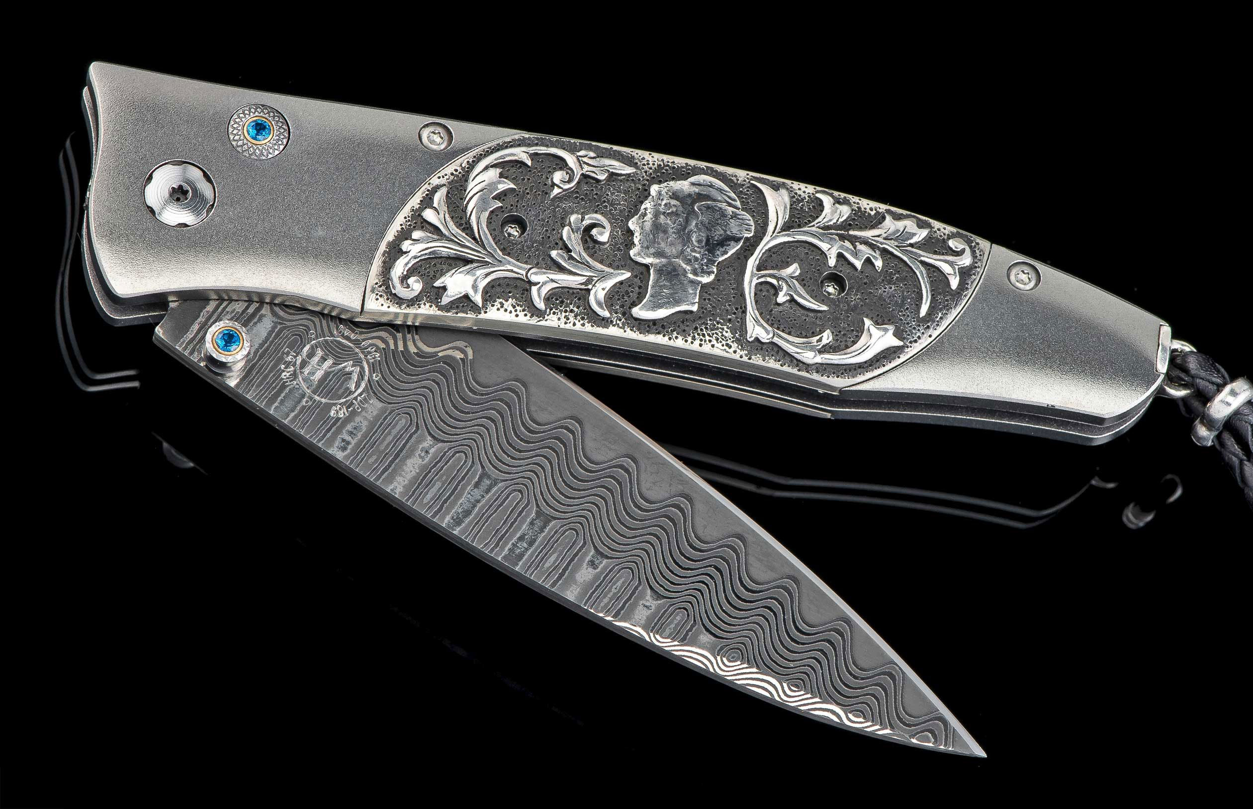 William Henry Gentac 'Quicksilver' Folding Knife 3.25