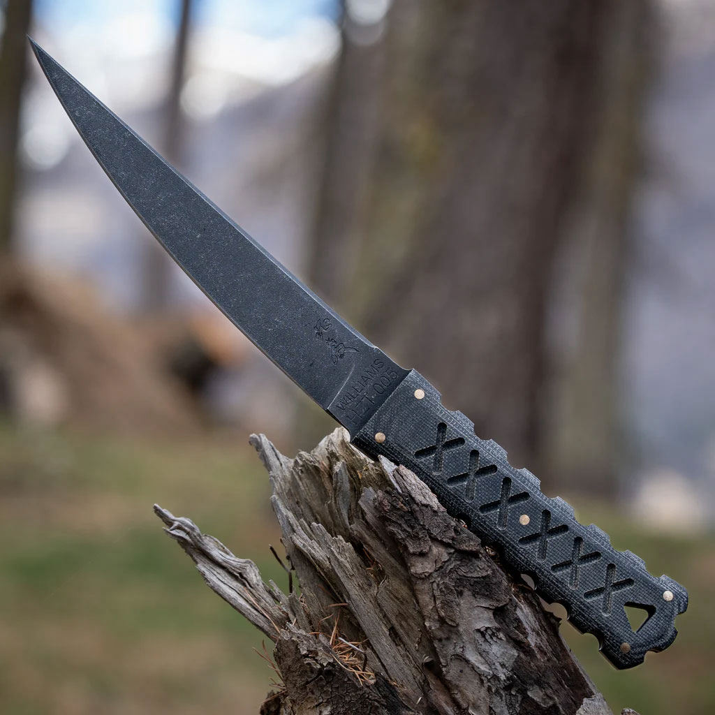 hirata様　77 Williams Blade Design HZT 005 Hira Zukuri Tanto Fixed Blade Knife