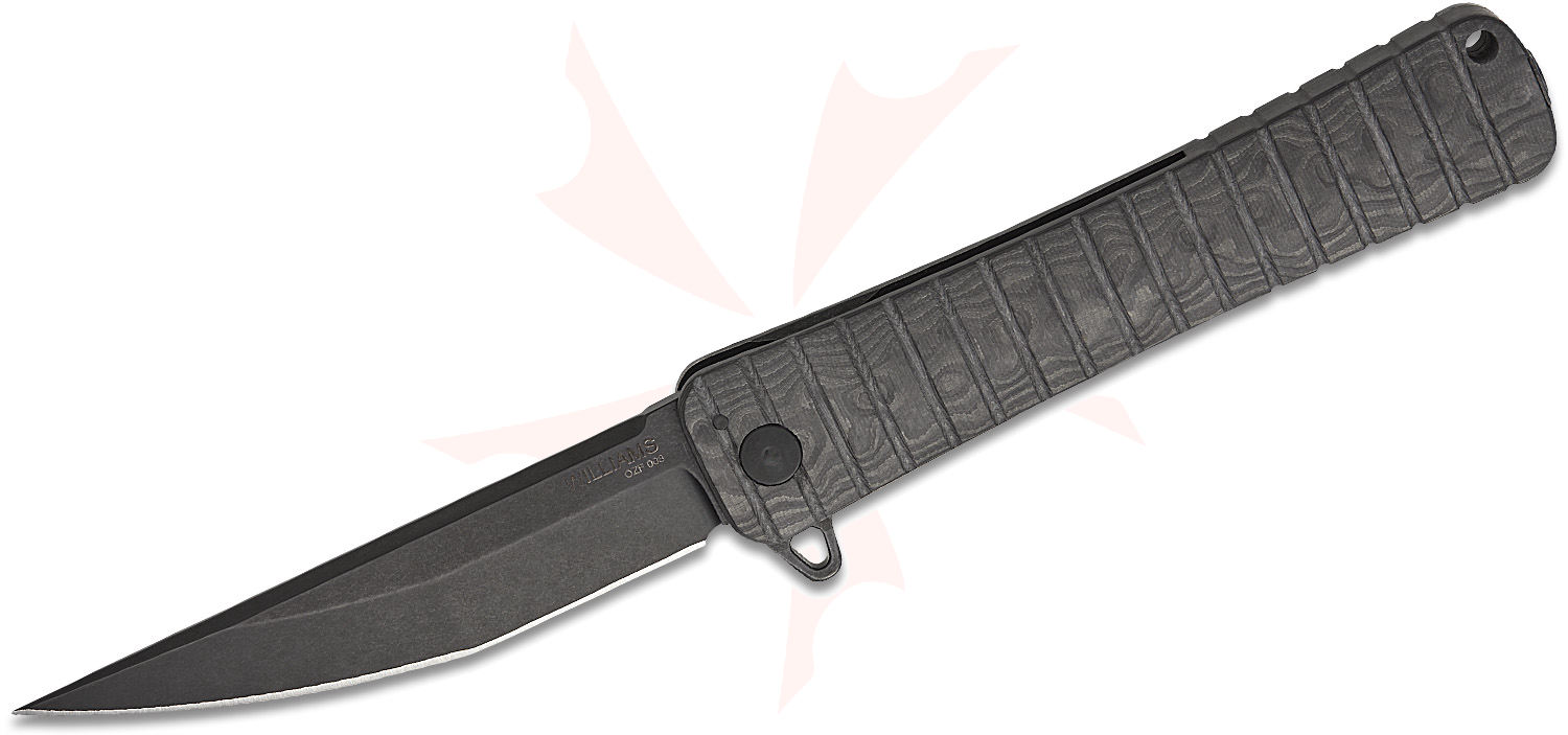 Williams Blade Design OZF 003 B Osoraku Zukuri Frame Lock Flipper