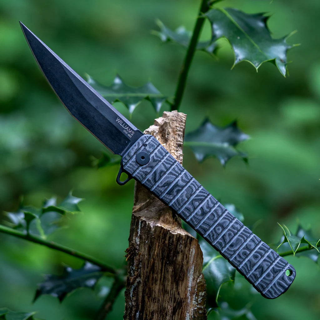 Williams Blade Design OZF 003 B Osoraku Zukuri Frame Lock Flipper
