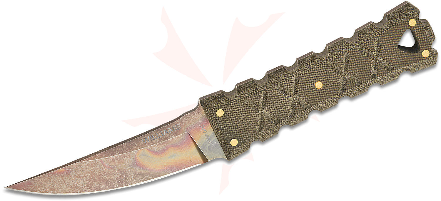 Williams Blade Design SZM 005 Shobu Zukuri Mini Kaiken Fixed Blade