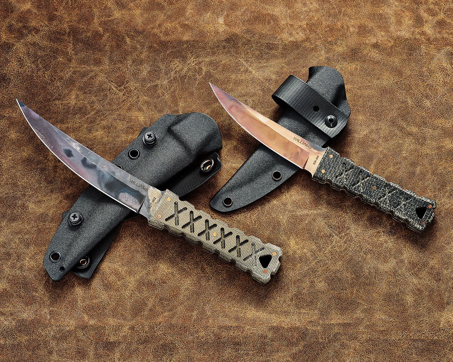 Williams Blade Design SZT 002 Shobu Zukuri Tanto Fixed Blade Knife 
