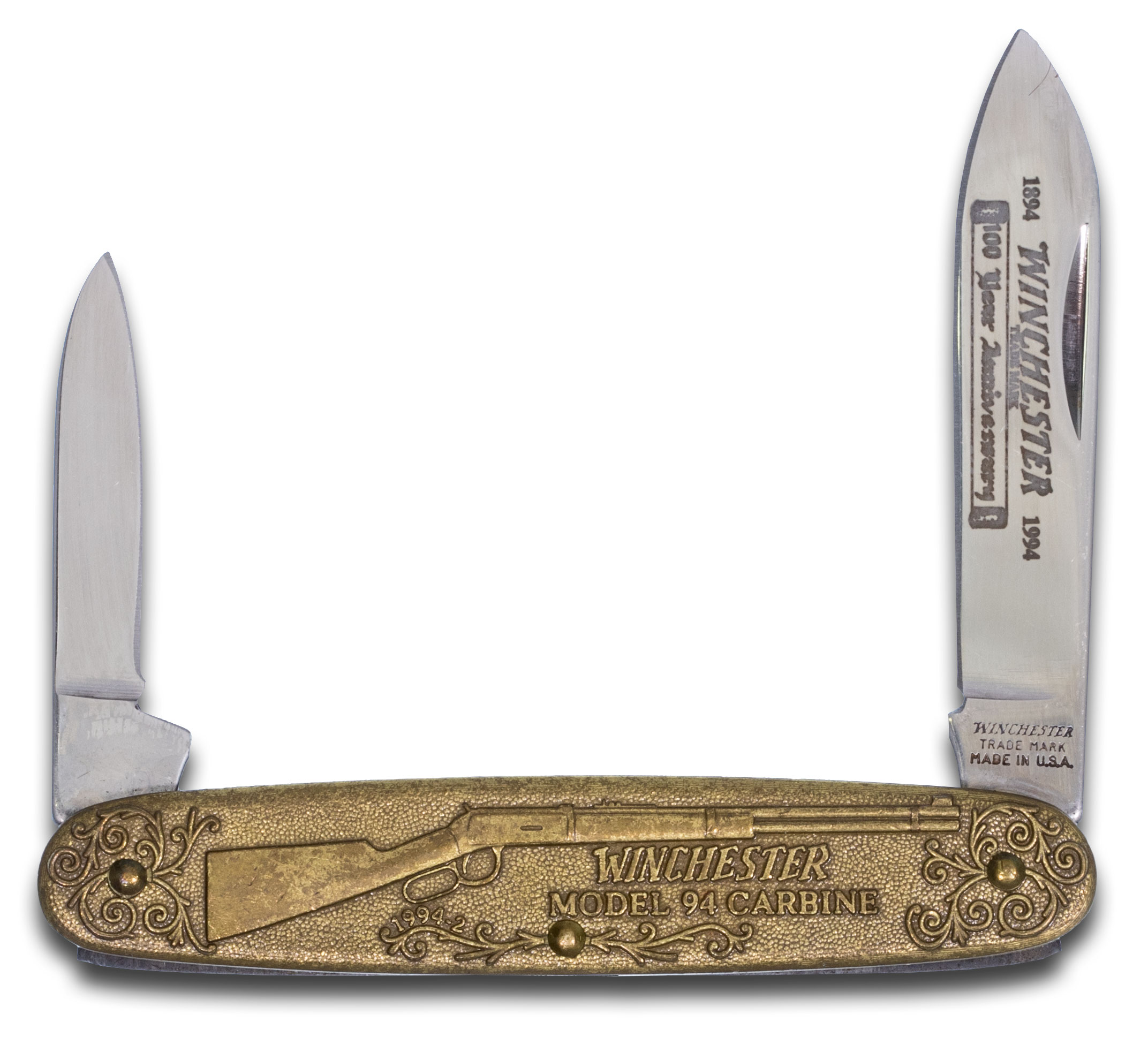 Winchester Model 94 Carbine Commemorative Pen Knife 3.5