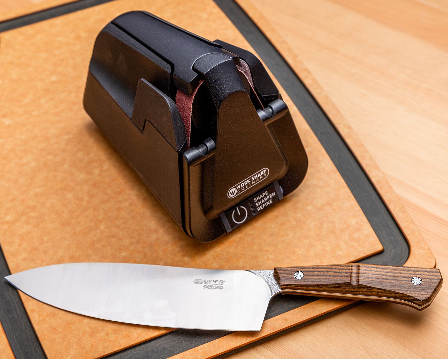 Work Sharp Culinary E5 Electric Kitchen Knife Sharpener