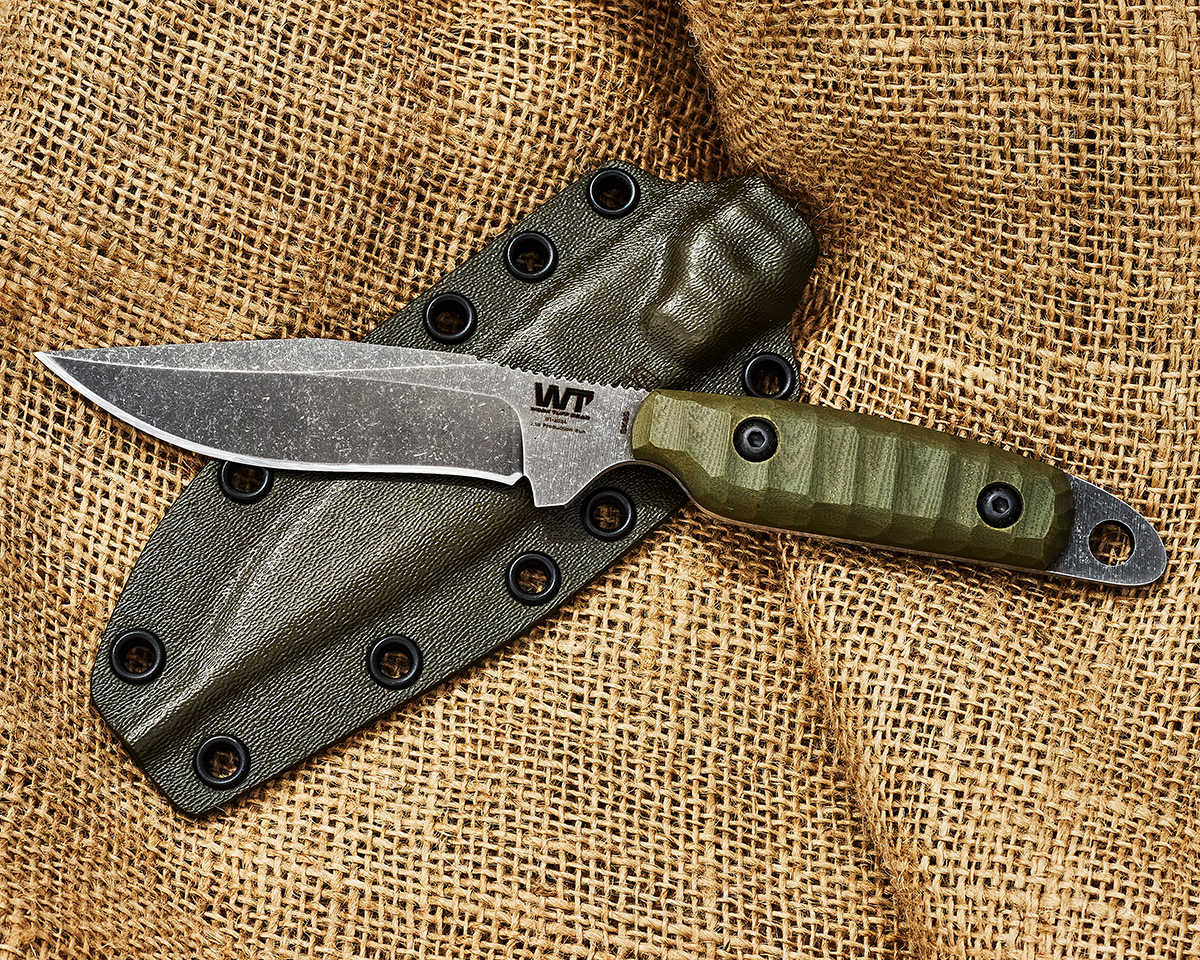 Work Tuff Gear Kitsune S Fixed Blade Knife 4.25