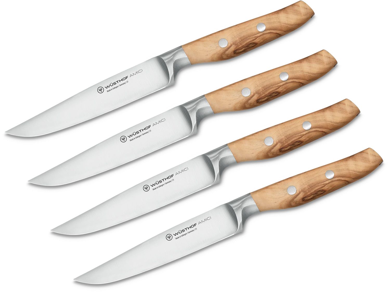 Wusthof Amici 6 inch Chef's Knife, Olive Wood Handles
