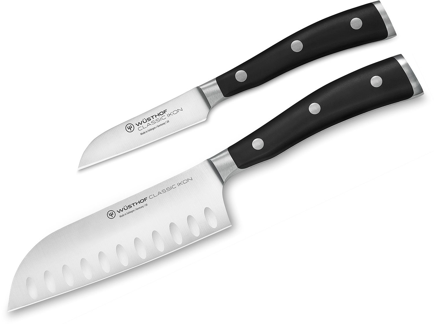 Wusthof Classic Ikon Santoku & Paring Knife Set - Kitchen & Company