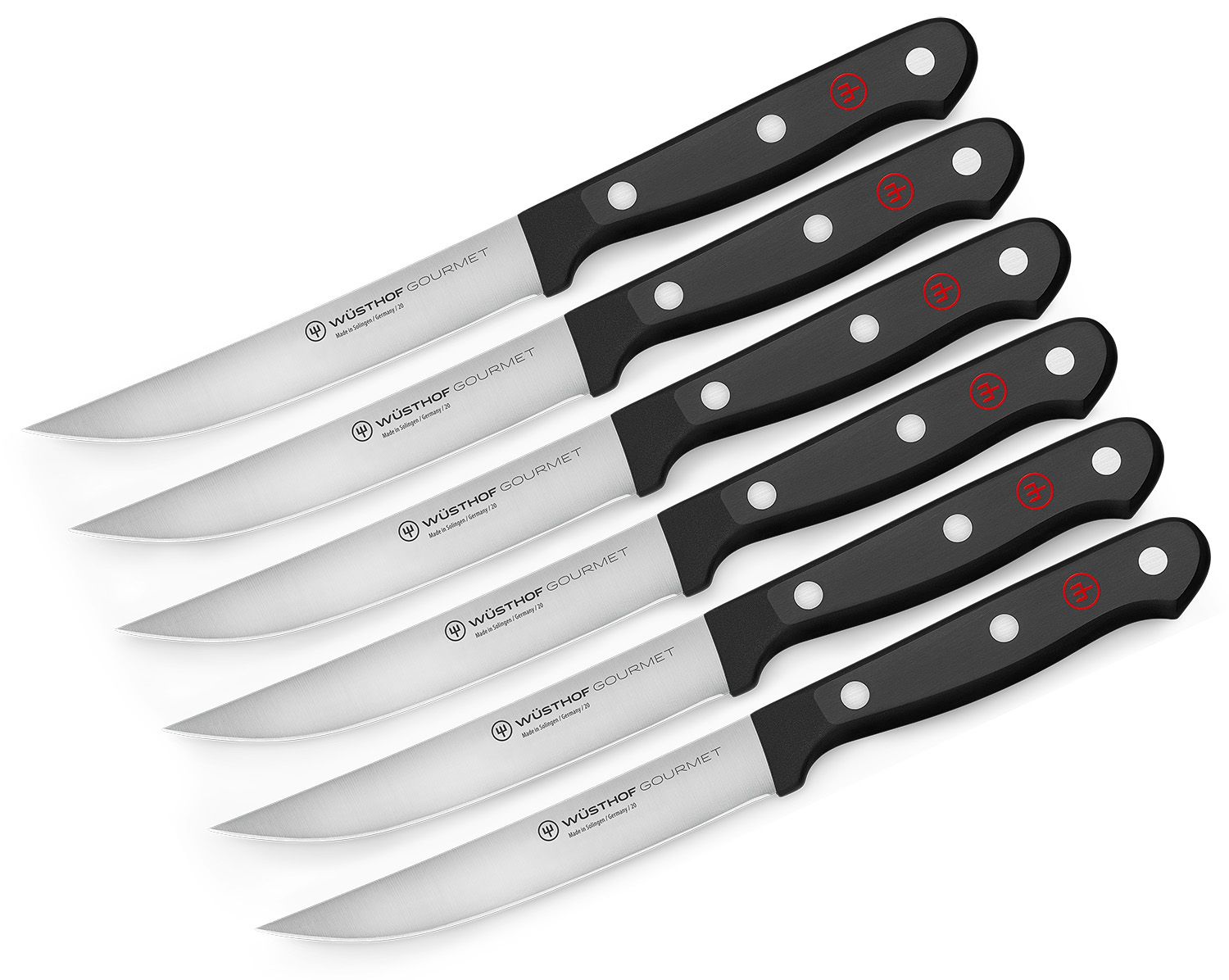 Wüsthof Gourmet 6-piece steak knife set, 1125060601