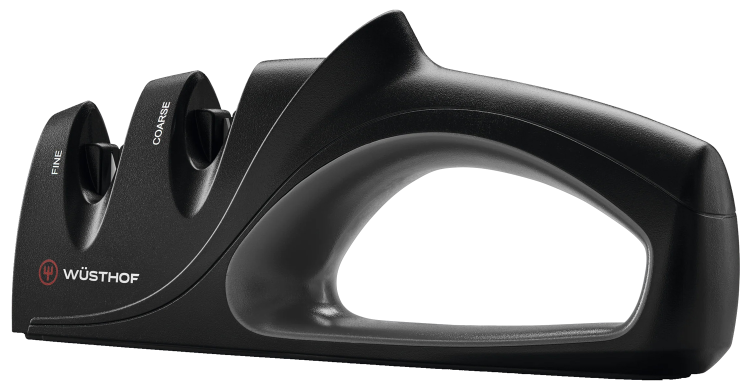 Wusthof 2Stage Handheld Knife Sharpener Black KnifeCenter 3069730102