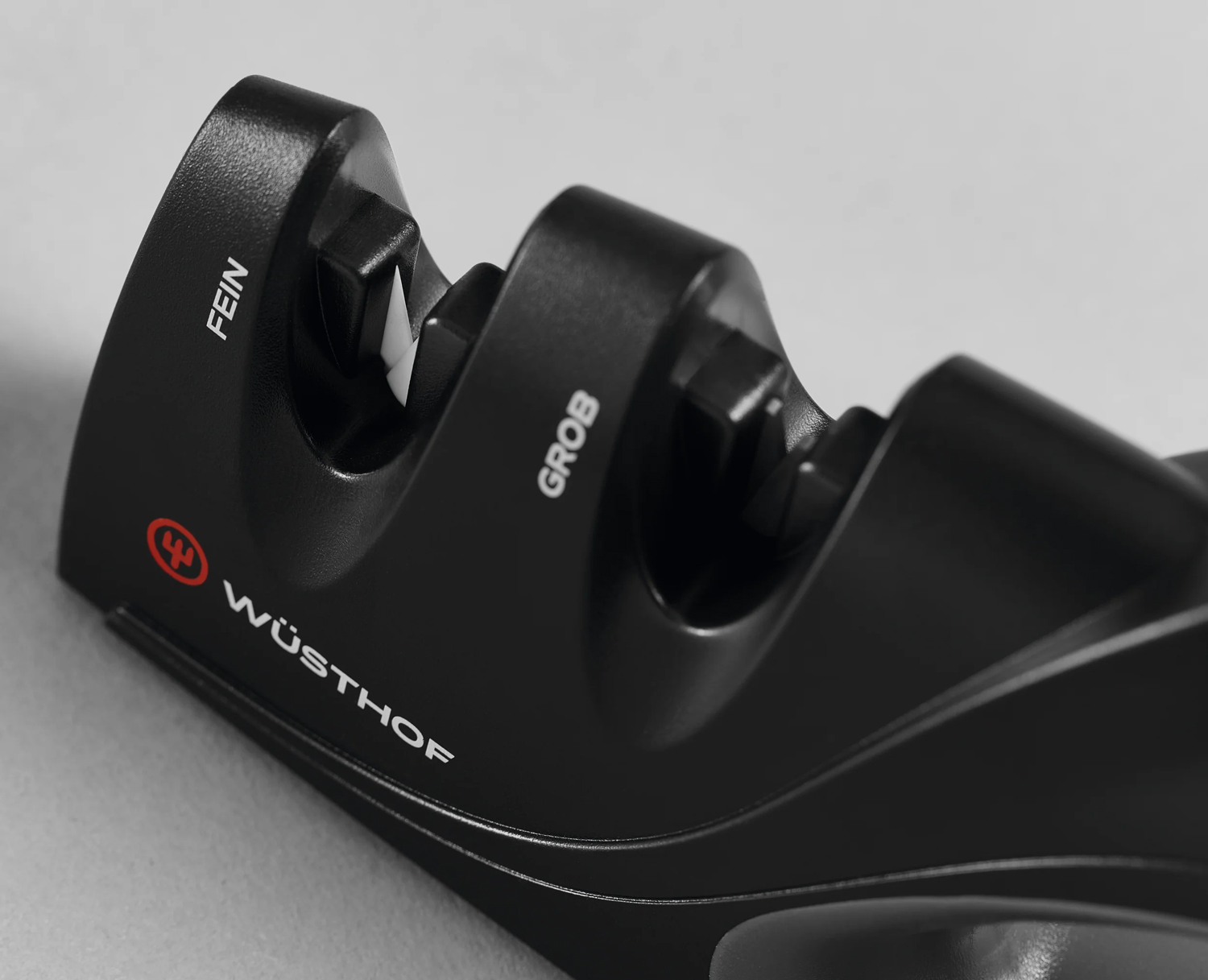 Wusthof 2Stage Handheld Knife Sharpener Black KnifeCenter 3069730102