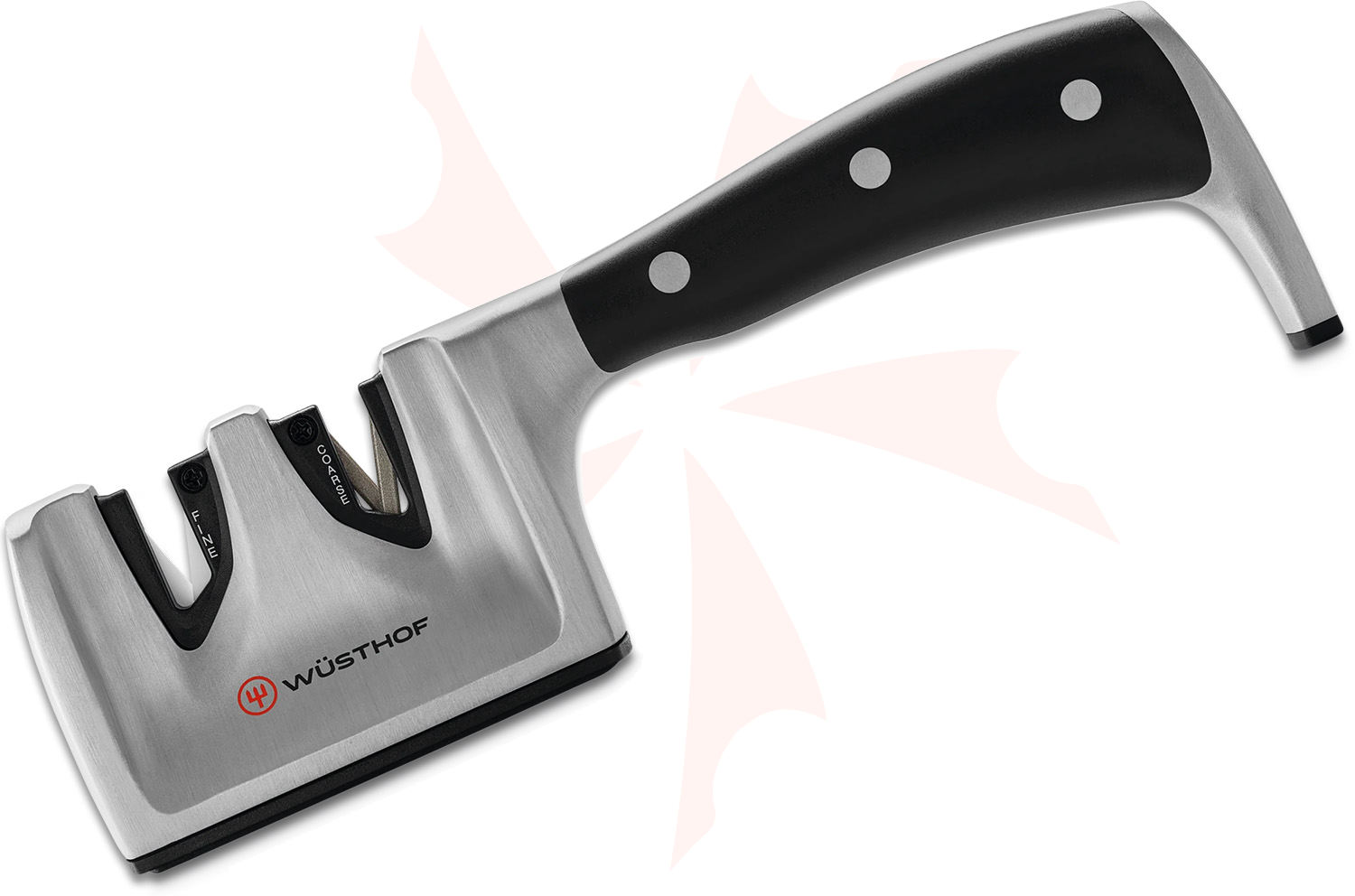 Wusthof Classic Ikon Hand-Held 2-Stage Knife Sharpener