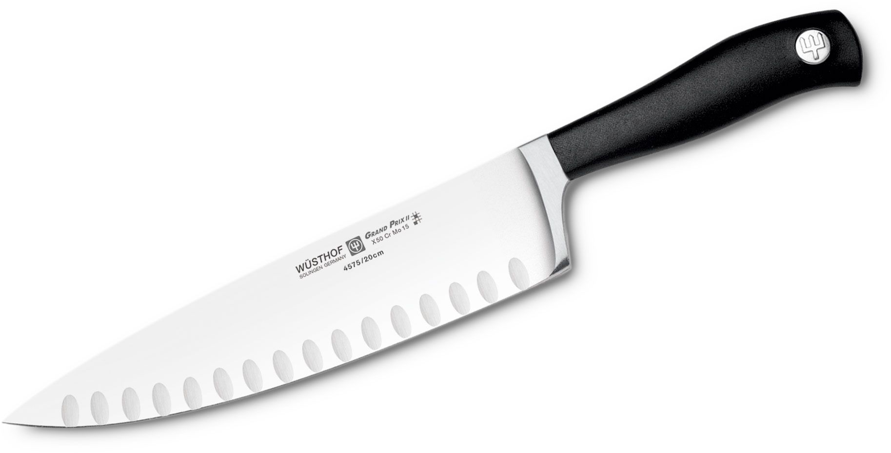 Wusthof Performer 6 inch Chef's Knife Black DLC Blade, Black Honeycomb  Synthetic Handle