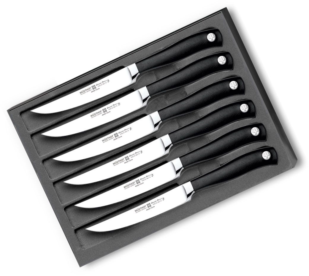 Wusthof Gourmet 7 Piece Steak Knife Block Set - KnifeCenter