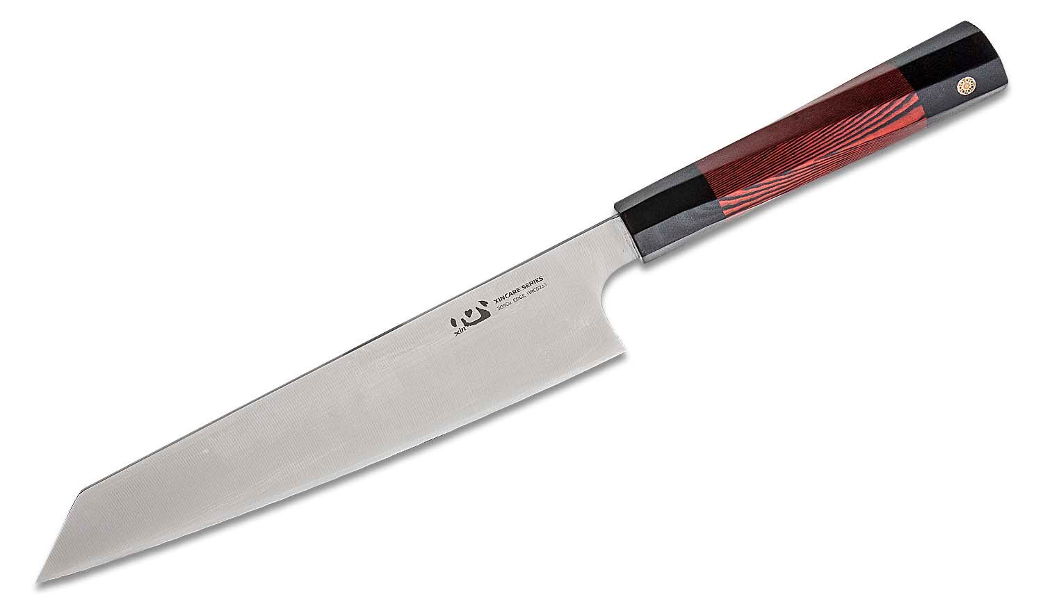 Chef's Knife 8 | Red G10 Handle | Phantom Series | Dalstrong