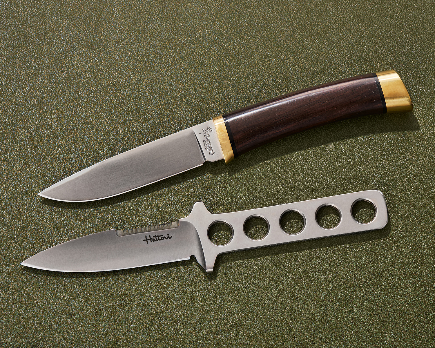 Japan Vintage Hattori Super Diver (HT-SK) Fixed Blade Knife 3.5