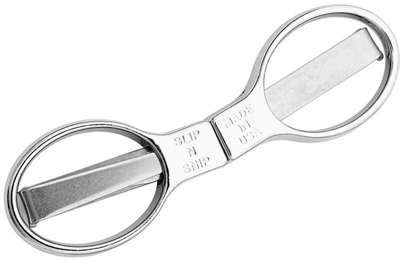 Slip-N-Snip The Original Folding Scissors, Chrome