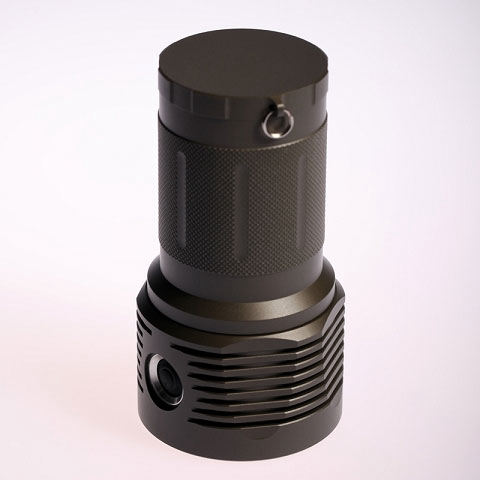 ZebraLight S6330 Triple 18650 Flashlight, XP-L Cool White LED