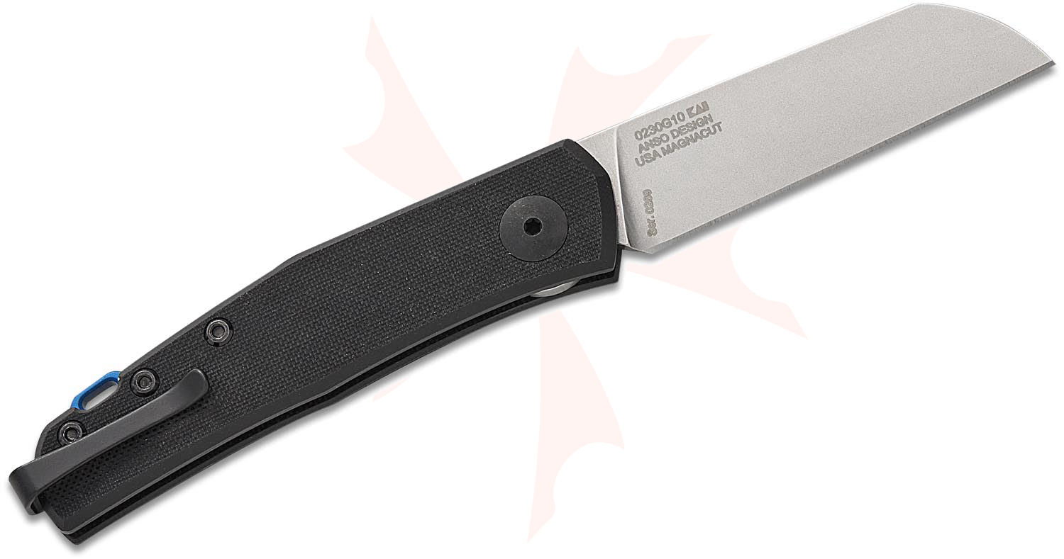 Zero Tolerance 0230BLKG10 Jens Anso Slipjoint Folding Knife 2.6