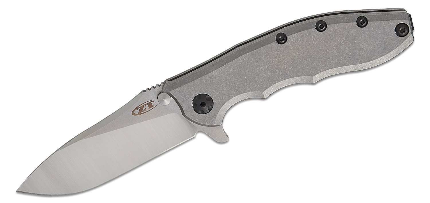 Zero Tolerance 0562TI Hinderer Flipper Knife 3.5