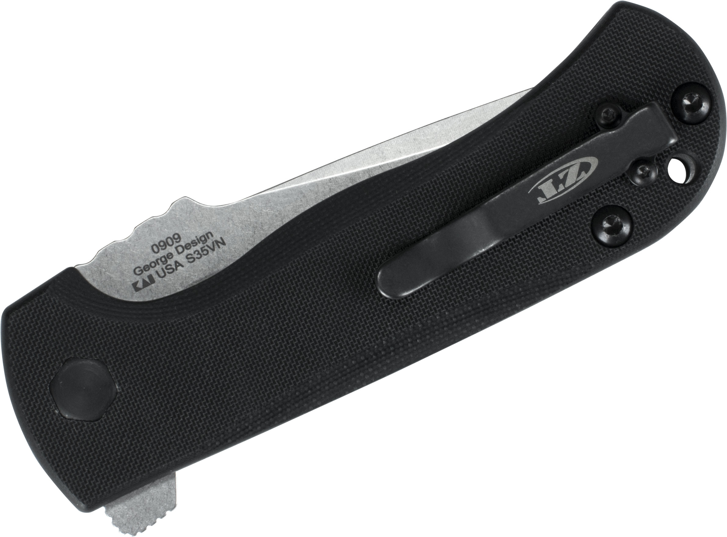 Zero Tolerance Les George 0909 Flipper 3.8
