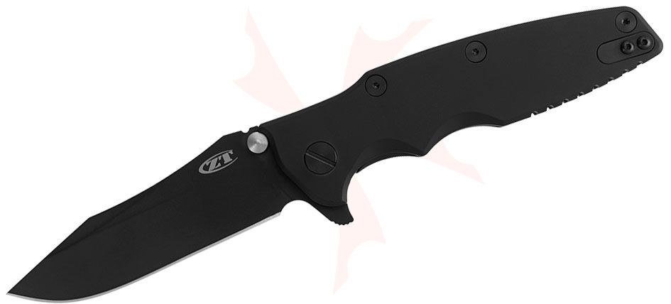 Zero Tolerance 0392BLK Rick Hinderer Factory Custom Flipper 3.5