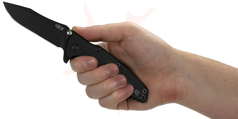Zero Tolerance 0392BLK Rick Hinderer Factory Custom Flipper 3.5