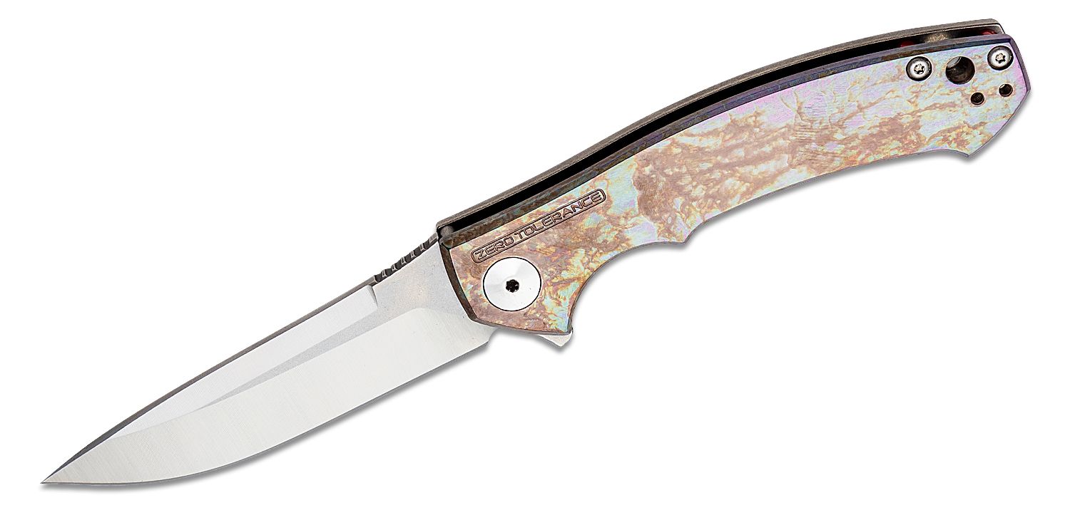 Customized Zero Tolerance 0450 Dmitry Sinkevich Flipper 3.25