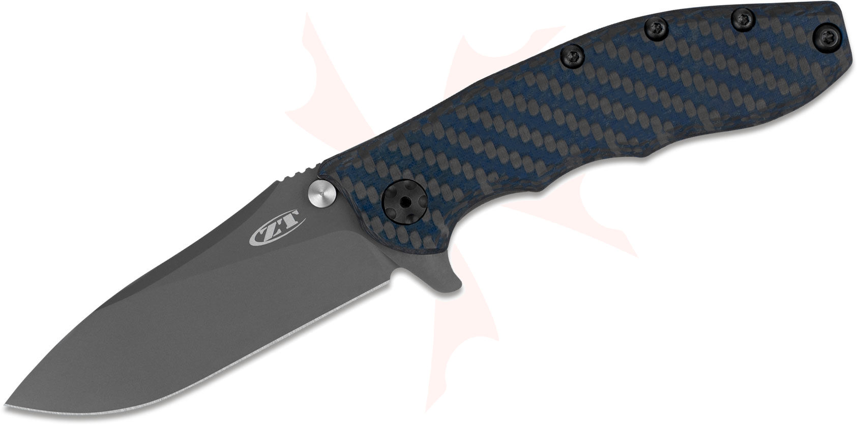 Zero Tolerance Factory Special Series Hinderer 0562BLGRY Flipper