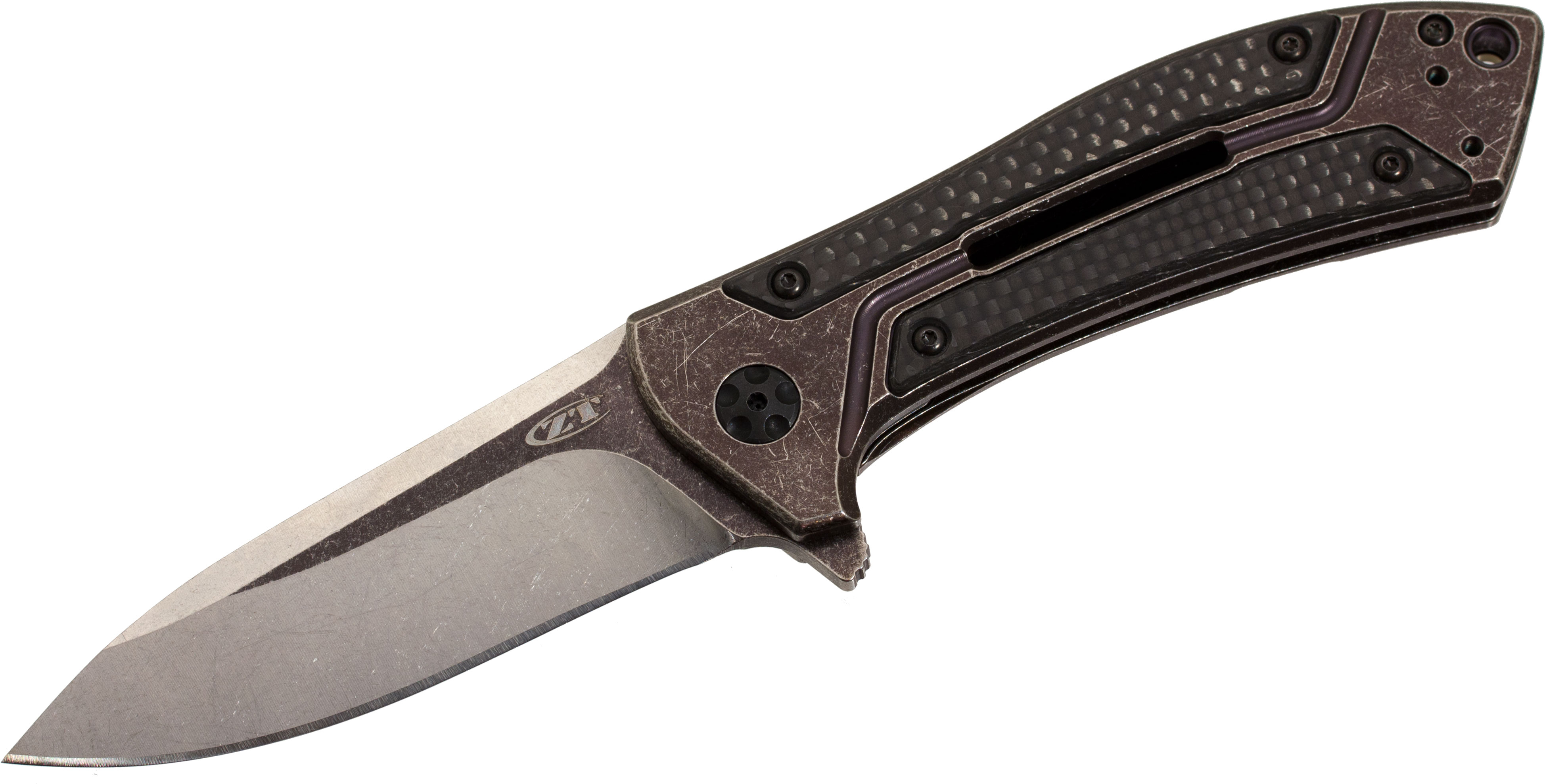 Zero Tolerance Rexford 0801BRWCF Folding Knife 3.5