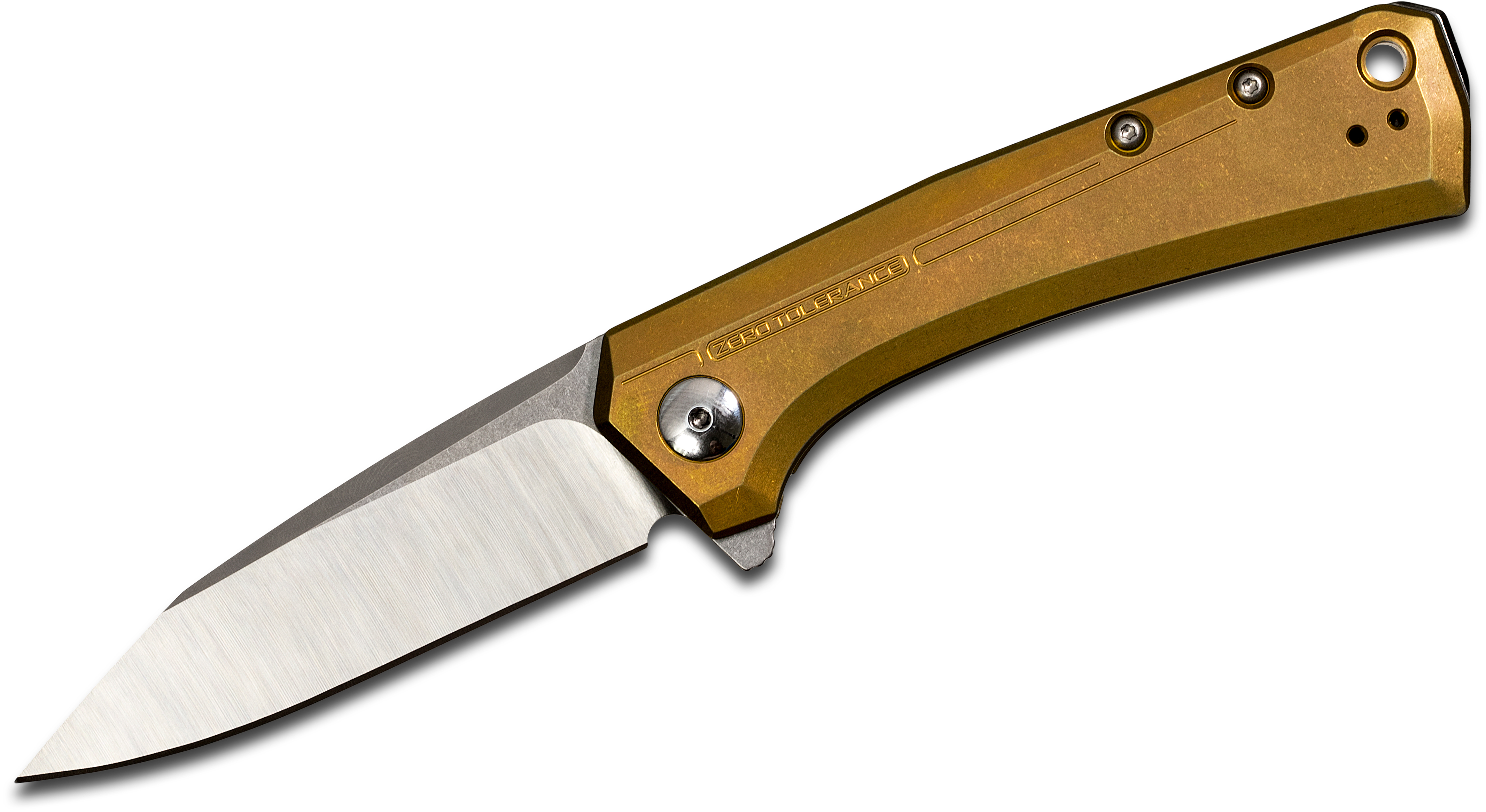 Zero Tolerance Todd Rexford 0808GLD Flipper 3.25