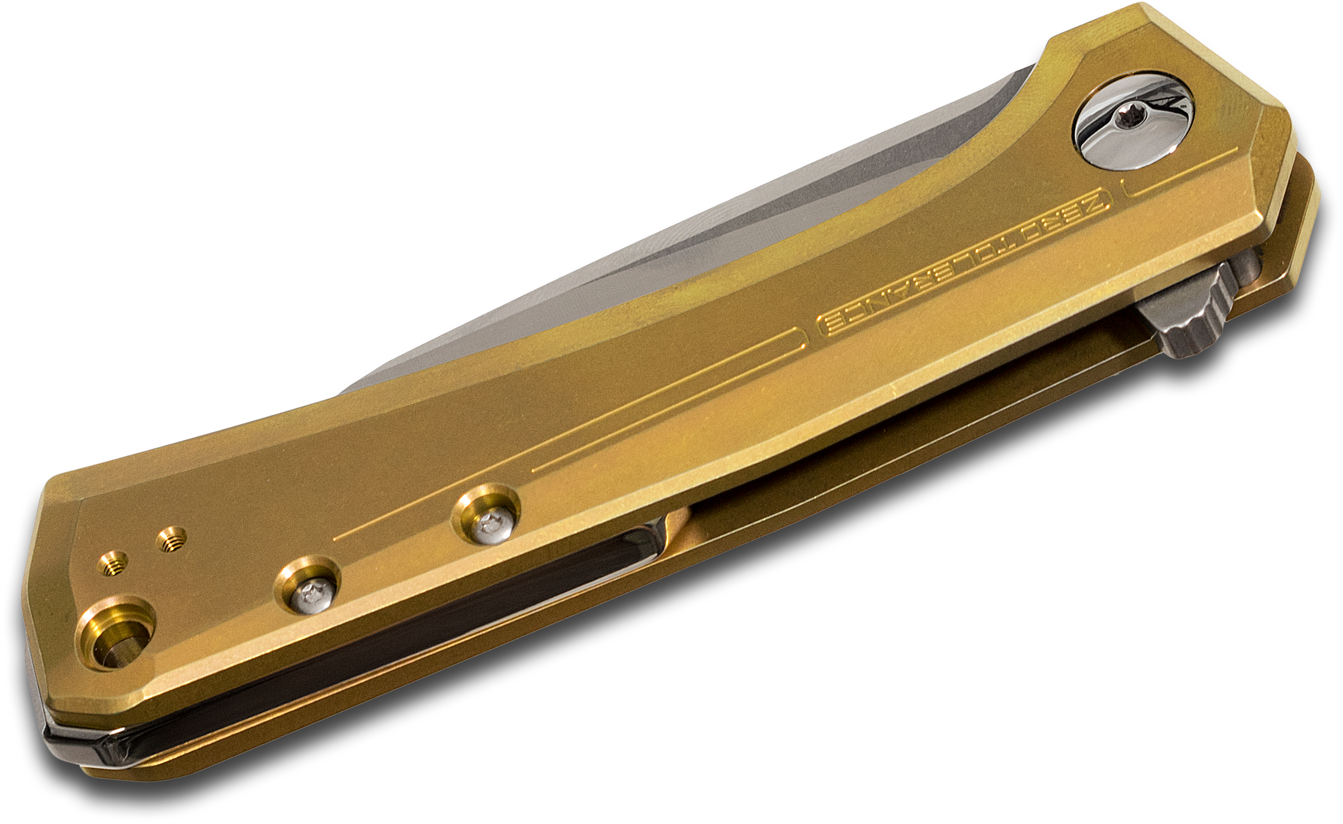 Zero Tolerance Todd Rexford 0808GLD Flipper 3.25