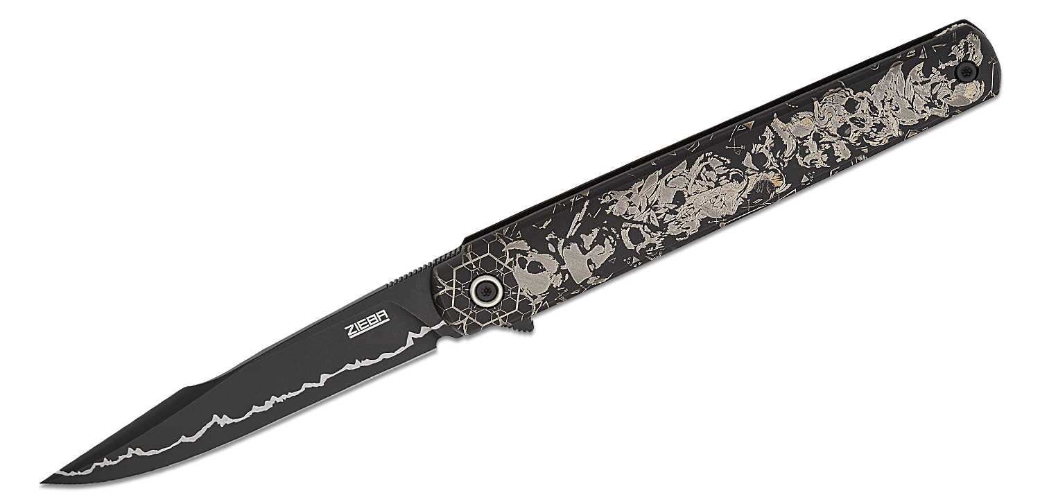 Michael Zieba Nine Harpoon Flipper Knife 4.126