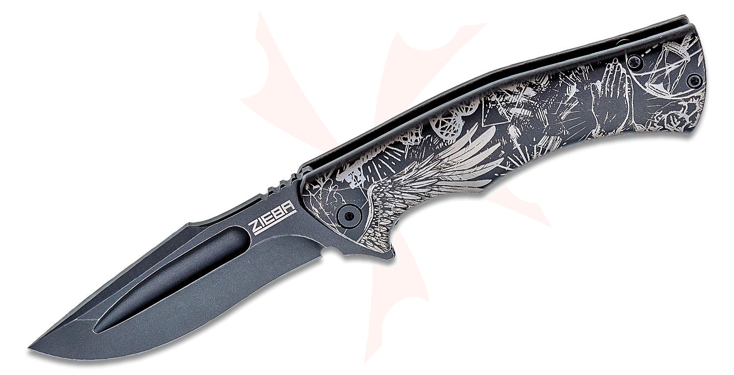 Michael Zieba/Jason Knight S5 Angel #7 Flipper Knife 3.5