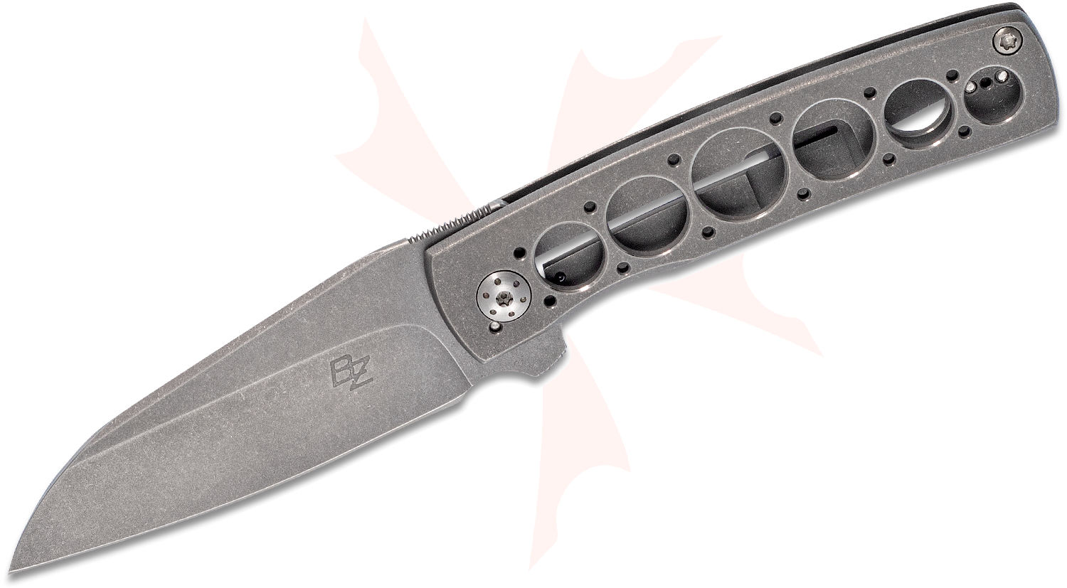 Brad Zinker Custom FR Frame Lock Flipper Knife 2.8