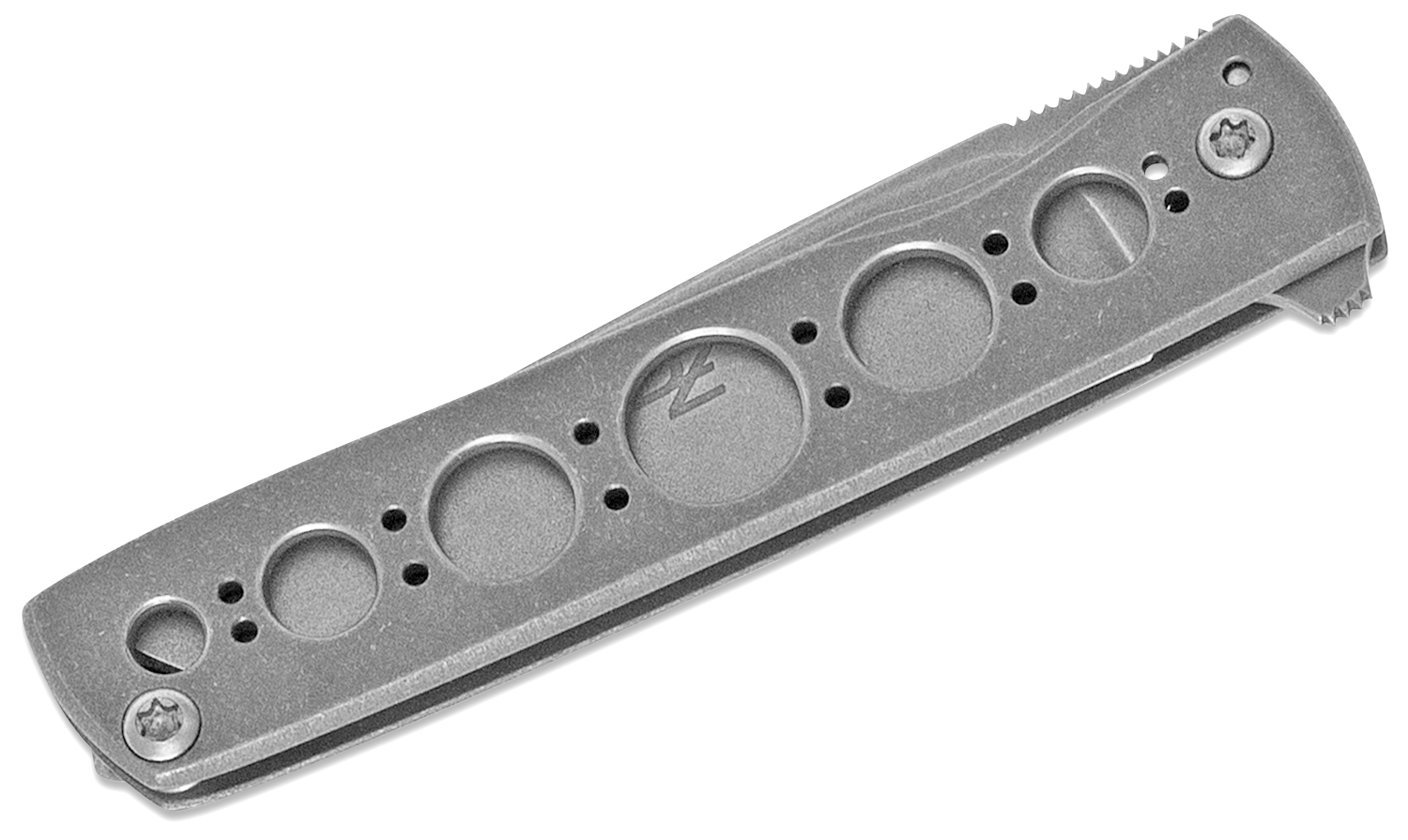 Brad Zinker Custom BO Tanto Frame Lock Flipper Knife 2.375