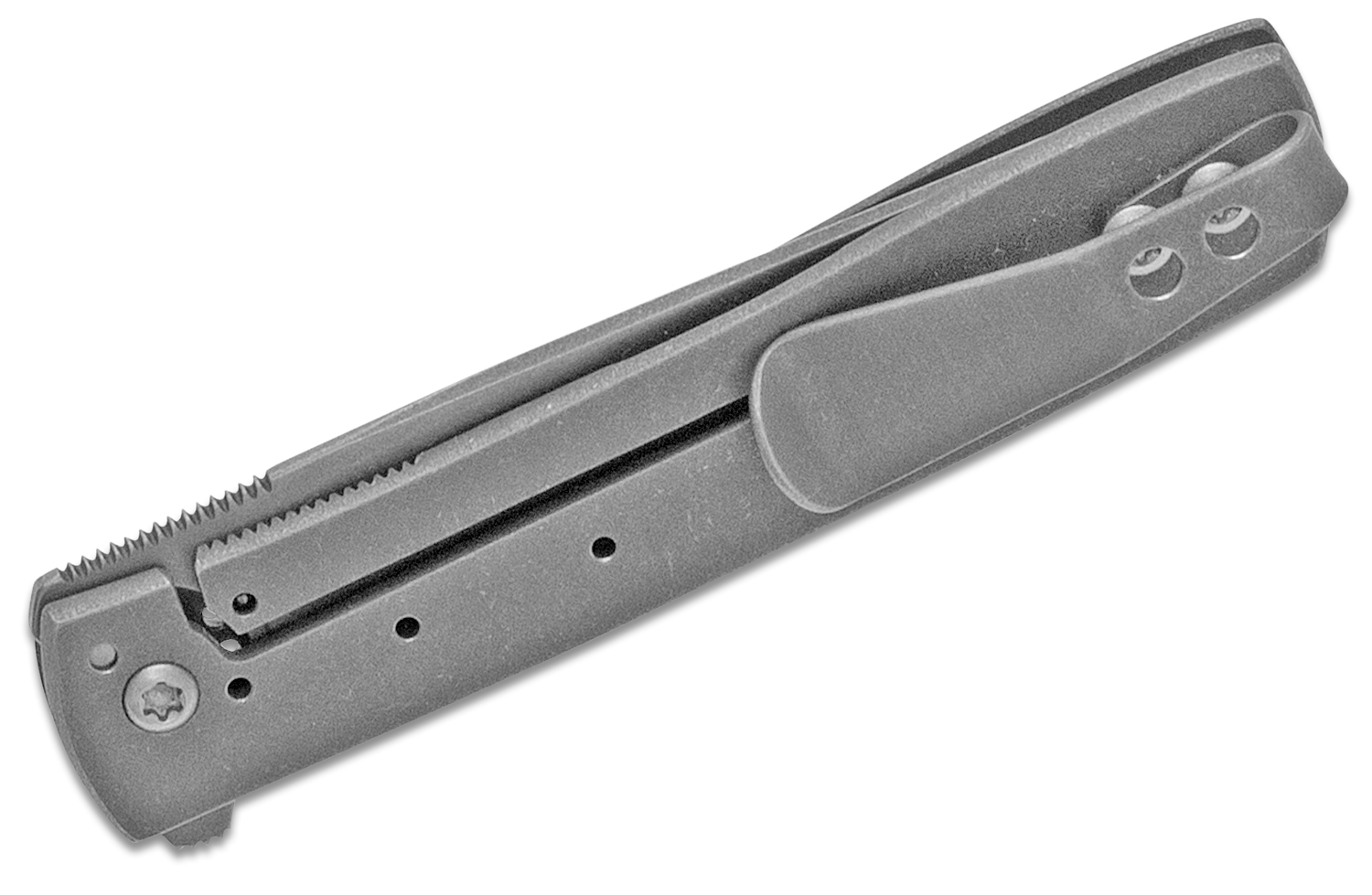 Brad Zinker Custom BO Tanto Frame Lock Flipper Knife 2.375