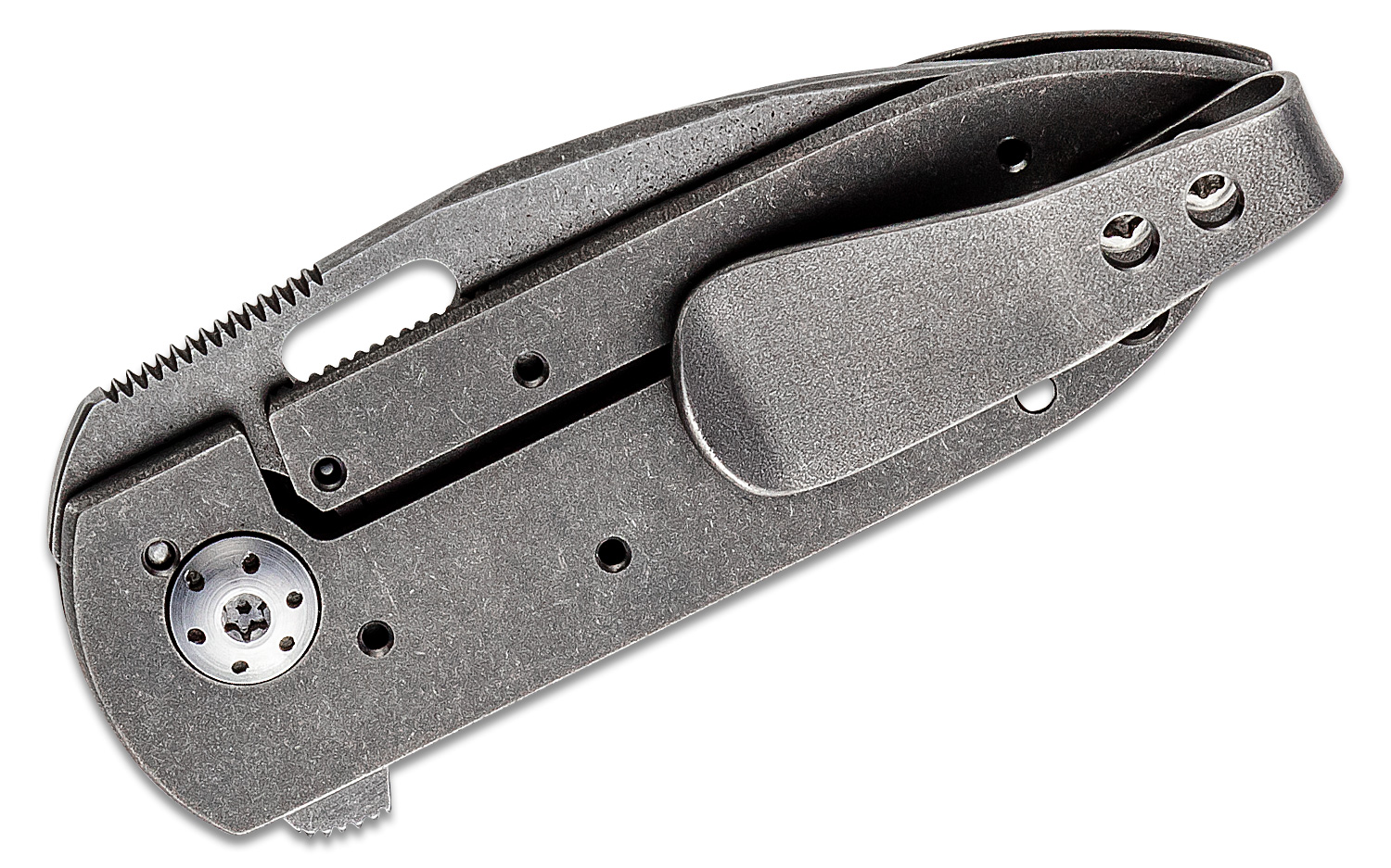 Brad Zinker Custom Mini Money Clip Frame Lock Flipper Knife 1.95