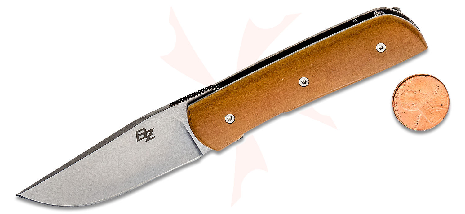 Brad Zinker Custom Urban Trapper Slim Shorty Liner Lock Front