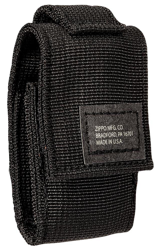 Zippo Pouch - Brown Leather With Clip - View #11