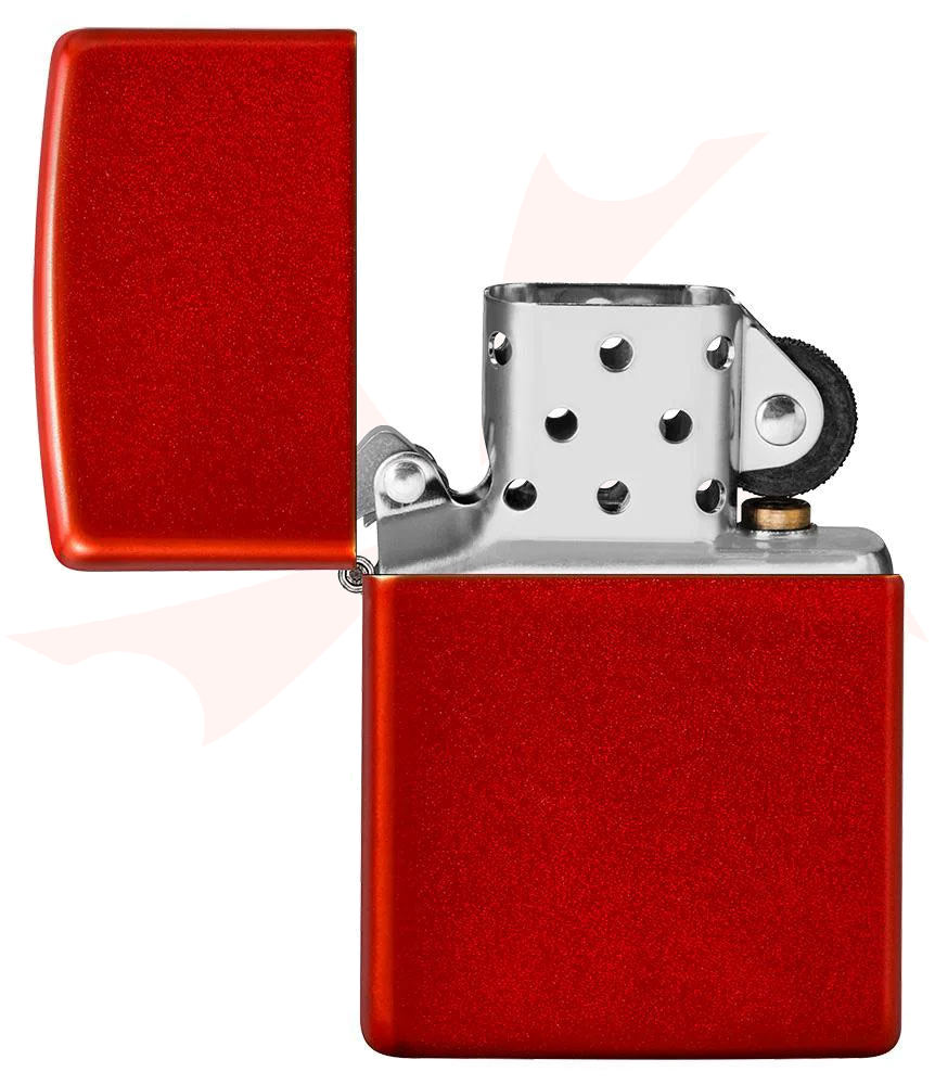 Zippo Lighter Classic Metallic Red - KnifeCenter - 49475