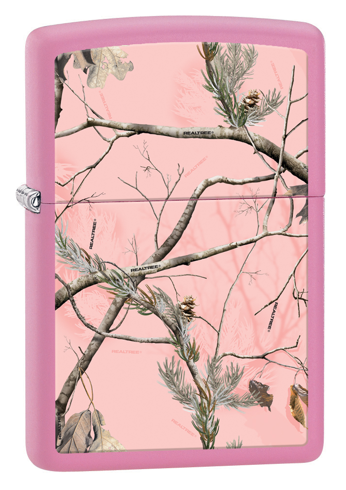 Zippo Realtree Pink Matte Classic KnifeCenter 28078